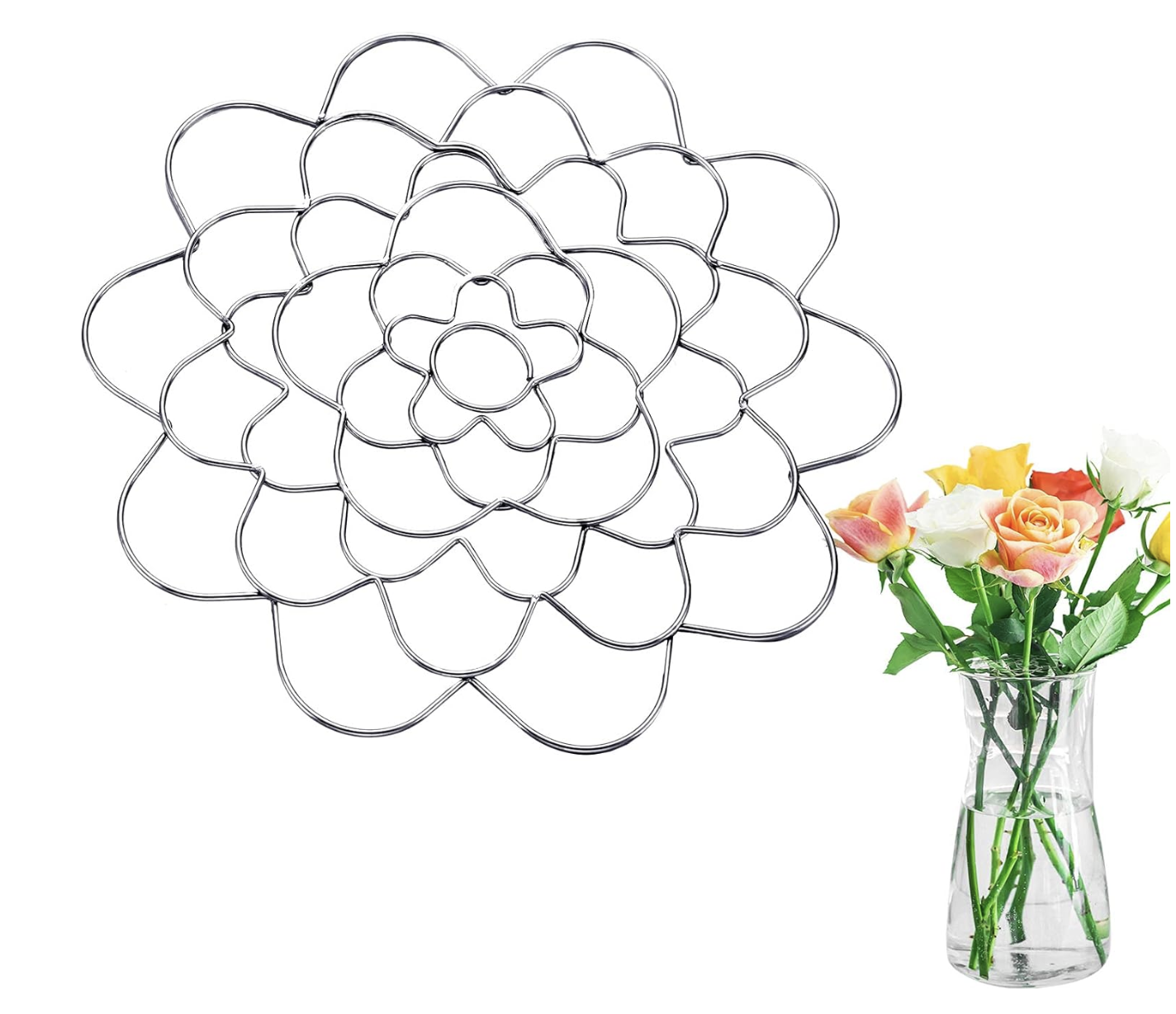 stainless steel flower lid - amazon
