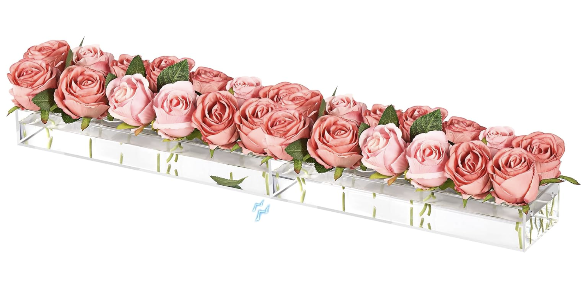 acrylic rectangular floral vase - amazon