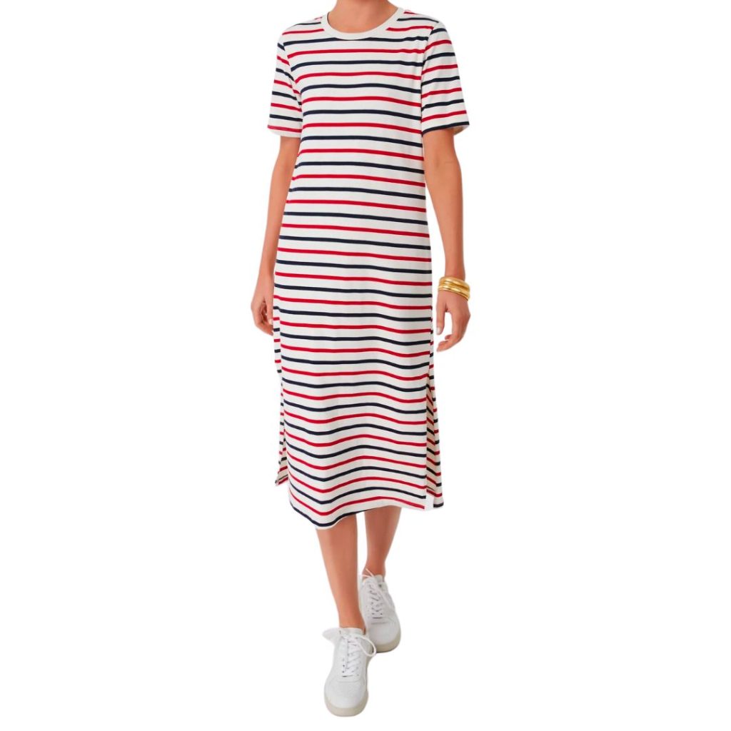 red white and blue casual dress - tuckernuck