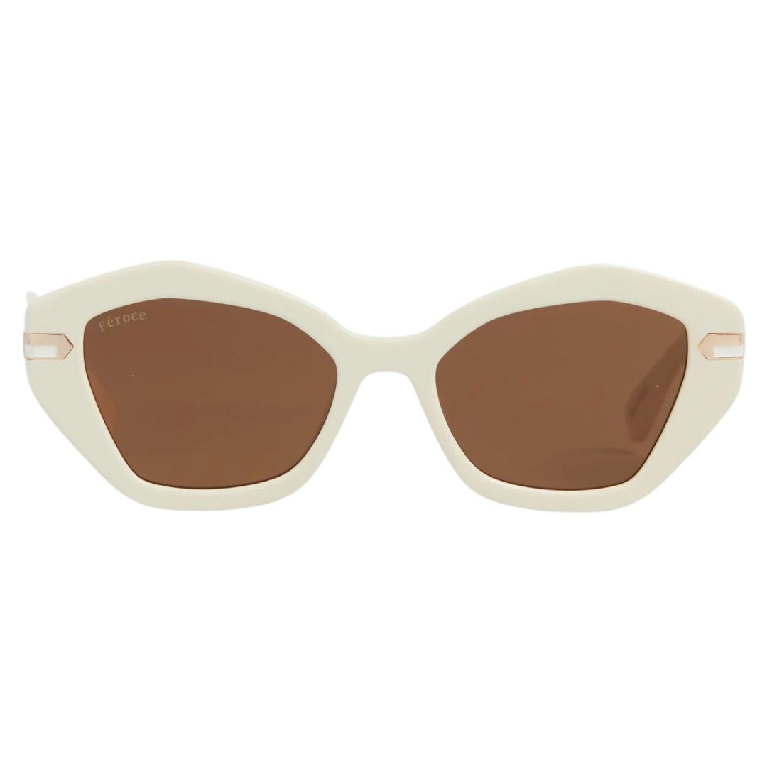 white vintage sunglasses