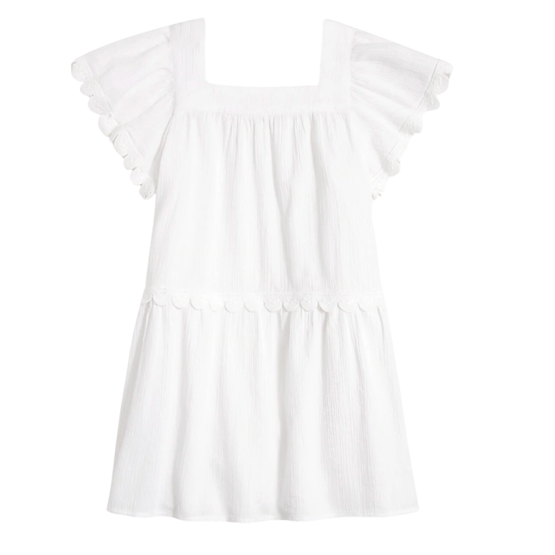 girls white sundress - j crew