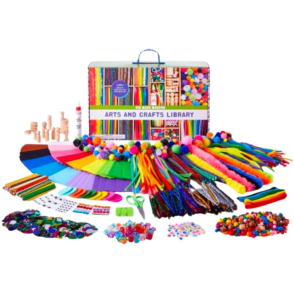 1000 piece craft and hobby kit for kids - amazon